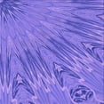 thumbnail image 1 of Ahgly Company Tapis d'Intérieur Lavable en Machine Carré Transitionnel Mimosa Violet, 5 Pieds Carré, 1 of 7