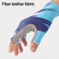 thumbnail image 3 of Fishing Gloves UV Protection Gloves Sun Protection Gloves Men Women for Outdoor, Kayaking, Rowing(blue)650, 3 of 5