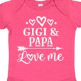 thumbnail image 4 of Inktastic Gigi and Papa Love Me Boys or Girls Baby Bodysuit, 4 of 5