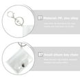 thumbnail image 2 of 2 Pcs Photo Album Keychain Decorative Pocket Small Photos Keyring Fob Blank Frame Mini, 2 of 6