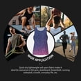 thumbnail image 7 of Lsque Violet Glitter Pattern Mens Tank Tops Muscle Athletic Quick Dry Sleeveless Workout Fitness T Shirts Beach Tank Top, Loose-fit Sleeveless Shirt for Men-Medium, 7 of 7