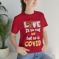 thumbnail image 5 of Love Is In The Air But So Is Covid Funny T-Shirt Cute Nurse Valentine Shirt, 5 of 6