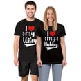 thumbnail image 1 of Camisetas a juego para parejas, camisetas personalizadas a juego para parejas, camisetas casuales de verano para novios y novias, regalos para parejas, atuendos de verano para San Valentín., 1 of 6