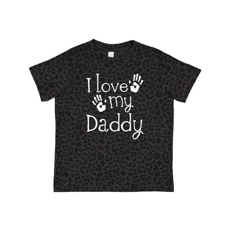 

Inktastic I Love My Daddy Fathers Day Gift Toddler Boy or Toddler Girl T-Shirt