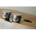Art Alternatives Stainless Steel Twin Palette Cups with Lids