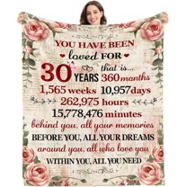 30th Birthday Gifts for Women 1993 Blanket 30 Year Old Birthday Gifts for Women Turning 30 Unique 30th Birthday Gifts for Her Funny 30th Birthday Decorations for Women Him Wife Sister Mom Friends