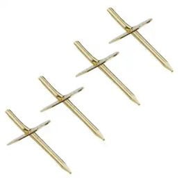 

3PC National Hardware National Hardware N260-133 Brass 1 Step Hanger 40 Pound Capacity 4 Pack