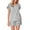 Grey, variant on Short Sets for Women Short Ruffle Sleeve V Neck T Shirt and Shorts 2 Piece Matching Set Womens Lounge Set Summer Outfits