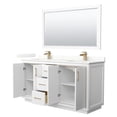 thumbnail image 7 of Wyndham Collection WCF111166DKGGTUNSM58 Icon 66" Free Standing Double Basin Vanity Set -, 7 of 7
