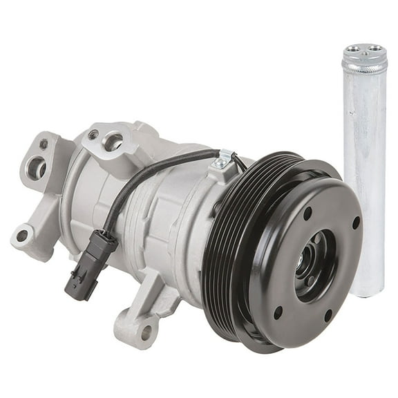 AC Compressor & A/C Drier For Dodge Ram 1500 2011 2012 w/ 3.7L V6 or 4.7L V8 - BuyAutoParts