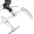 thumbnail image 3 of Soporte de caña de pescar de metal ajustable, soporte de apoyo para el suelo, soporte para poste L L, 3 of 9