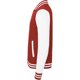thumbnail image 2 of Awdis - Sudadera Modelo Varsity/Equipo Universitario (Rojo fuego/Blanco), 2 of 2