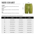 thumbnail image 4 of Daiia Green Bamboo Fence Mens Woven Stretch Pajama Short,Short Pajama Pants-Small, 4 of 7