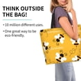 thumbnail image 6 of Zufioo Cute Bee Butterfly Yelllow for Women's Single-shoulder Shopping Bag, Large-capacity Handbag Storage Bag, Commuter Bag Campus Bag Travel Bag-One Size, 6 of 9