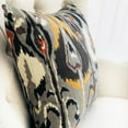 thumbnail image 3 of Plutus PBRA2250-2030-DP Tigerlily Gray Luxury Throw Pillow, 20 x 30 in. Queen, 3 of 3