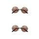 thumbnail image 1 of Gafas de sol Vogacara con Marco de metal dorado y rosa, 1 of 6
