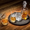 thumbnail image 4 of KANARS Whiskey Decanter Set, Crystal Liquor Decanter + 6 Old Fashioned Glasses, Gift for Christmas Thanksgiving Birthday, 4 of 5