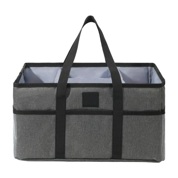 Wrapping Table Organizer Baby Caddy Wrapping Bag Large Folding Bag Organizer With Drawers Storage For Wipes And Baby Bags (Waldpark) Bedroom Storage Storage Fabric Moving Organizer Comforter Storage