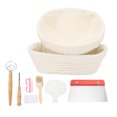 thumbnail image 1 of Making Bread Proofing Basket, Washable Round Oval Shape Bread Proofing Basket  For Bakery For Professional Artisan Baker, 1 of 8