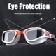 thumbnail image 4 of Gafas de natación Gafas de natación antivaho Sin fugas Protección UV Gafas de natación para mujeres, hombres, adultos y jóvenes, 4 of 8