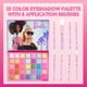thumbnail image 2 of Paleta de sombras de ojos Townley Girl Barbie 35 pocillos con brochas, 2 of 9