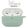 thumbnail image 2 of Apple Airpods Pro Case Soft Silicon Full-Body Protective Case Cover Compatible with Apple Airpods Front LED Visible - Jasmine(Green White), 2 of 5