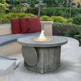 thumbnail image 3 of Sunbeam Boa Contemporary Style Aluminum Fire Table in Gray Finish, 3 of 6