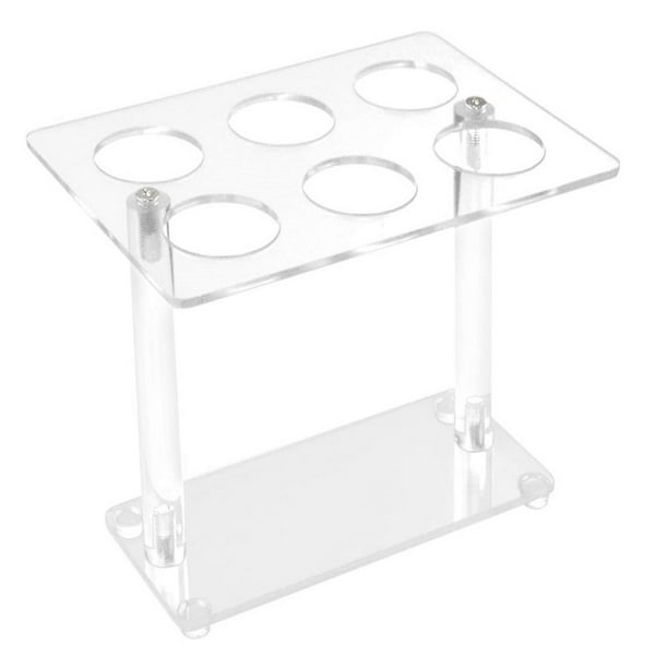 1 Pack 6 Holes Ice Cream Cone Holder Stands Baking Rack for Party