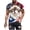 A14, variant on HONHUZH Mens Plus Size Summer Tops Retro 250Th Anniversary of The United States Print Shirt Patriotic Flag USA Tshirt