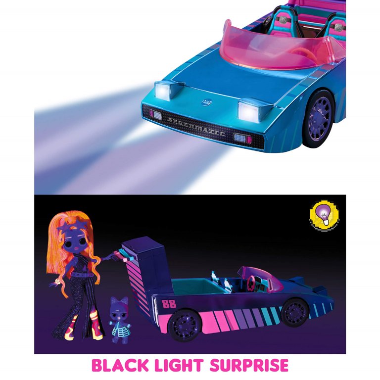  LOL Surprise Dance Machine Car with Exclusive Doll, Surprise  Pool and Dance Floor, Multicolor and Magic Blacklight, for Kids : Toys &  Games