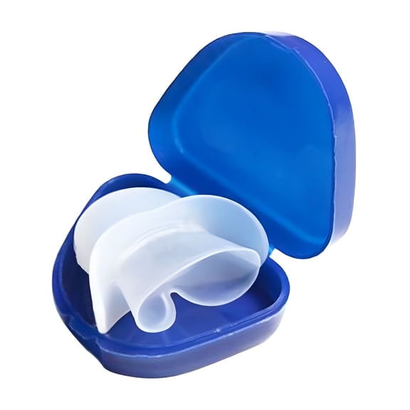 XIRQI Anti Snoring Device,Medical-Grade Silicone & Adjustable Design,1 pc (Blue Box)