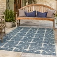 thumbnail image 5 of Outdoor Trisha Collection Area Rug Gray - 3'3" Round, 5 of 5
