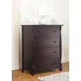thumbnail image 2 of Sorelle Princeton Elite 4-Drawer Dresser - Espresso, 2 of 5
