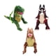 thumbnail image 3 of Minnieouse Bolso de felpa seguro y no tóxico de algodón para niños, de dinosaurio respetuosa con la piel e inodoro, única Mochilas Verde, 3 of 6