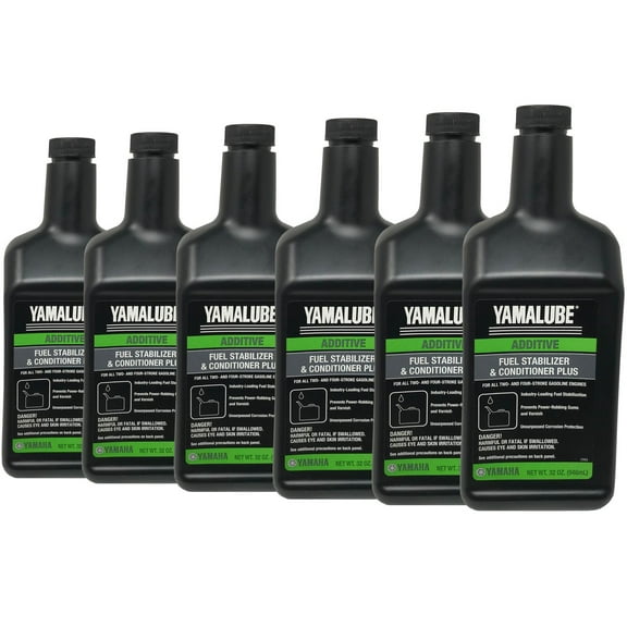 Yamaha OEM Fuel Stabilizer & Conditioner Plus ACC-FSTAB-PL-32 - 6 Pack