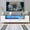 Walnut+White-70", variant on Fireplace TV Stand for 75" 80" 85" 90" TVs with LED Light & Outlets, 82.7" Large Entertainment Center Gaming Soundbar Shelf with 40'' Electric Fireplace