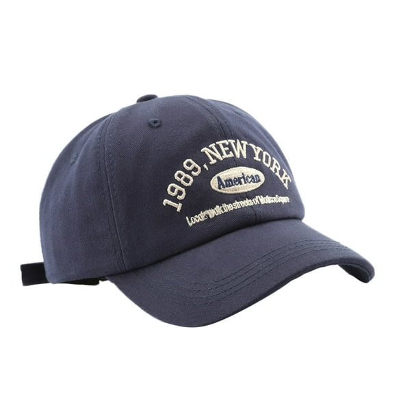 Pavied Baseball Cap Gorras Para Hombres Originales Sun Protection Adjustable Size For Running Workouts And Outdoor Activities In All Seasons Snapback Hats for Men Running Hat Navy One Size