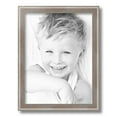thumbnail image 2 of ArtToFrames 12" x 16" Contrast Light Grey Picture Frame, 12x16 inch Gray Wood Poster Frame (WOM-4929), 1 Pack, 2 of 7