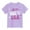 Purple, variant on Toddler Baby Girls T-Shirt in My Toddler Era Short Sleeve Concert Letter Print Retro Tops Baby Girl First Birthday Outfit Graphic Tee