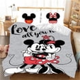 thumbnail image 1 of Mickey Mouse Quilt Cover  Cartoon Duvet  Breathable Polyester  3d Printed Comforter  Warmth Bedding Set  Luxury, 1 of 7