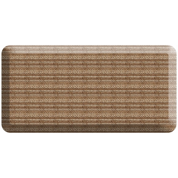 Gelpro Designer Comfort Mat - Heirloom Weave Antique Tan - 20x40