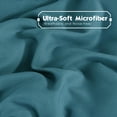 thumbnail image 6 of HIG Light Weight Down Alternative Comforter Set, Queen, Dust Blue, Reversible, 6 of 9