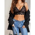 thumbnail image 3 of Sexyfree Women Lingerie Sets with Garter Belt Sexy 3 Piece Lace Bra and Panty Set Underwear, 3 of 4