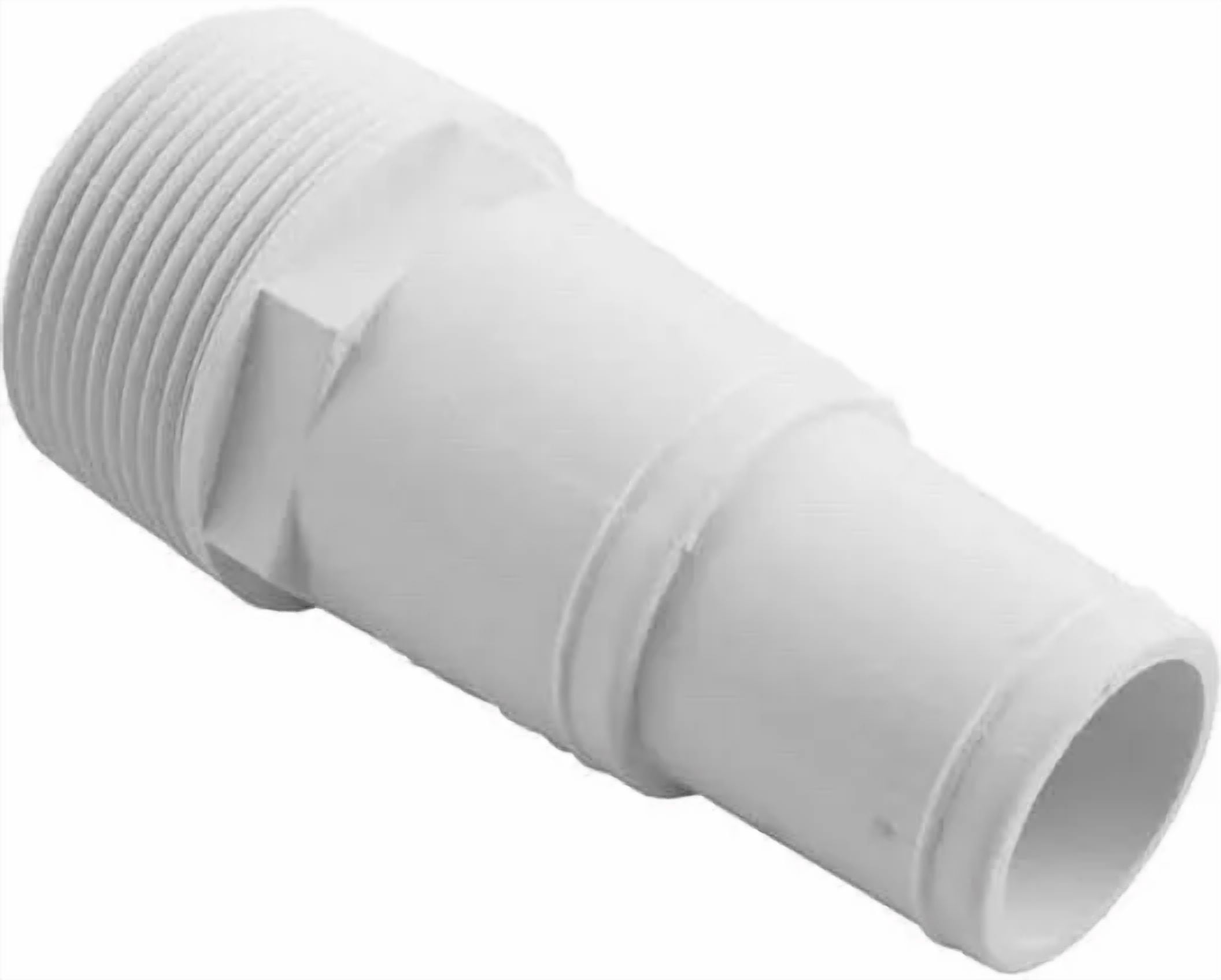 Pool Hose Adapter Fitting 1-1/4" X 1-1/2" Threaded Replaces Hayward Spx1091Z7