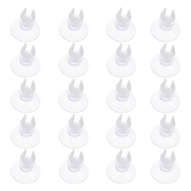 YSNOOWE 20Ud Accesorios De Clip Succión Para Manguera De En Pecera Material Duradero