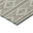 thumbnail image 4 of Addison Rugs Chantille Indoor/Outdoor Transitional Geometric Taupe Washable Rectangle Rug, 9' x 12', 4 of 6