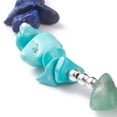 thumbnail image 4 of Natural & Synthetic Mixed Gemstone Chips Beaded Bracelet 7 Chakra Jewelry for Women 7-1/8 inch(18.2cm), 4 of 5