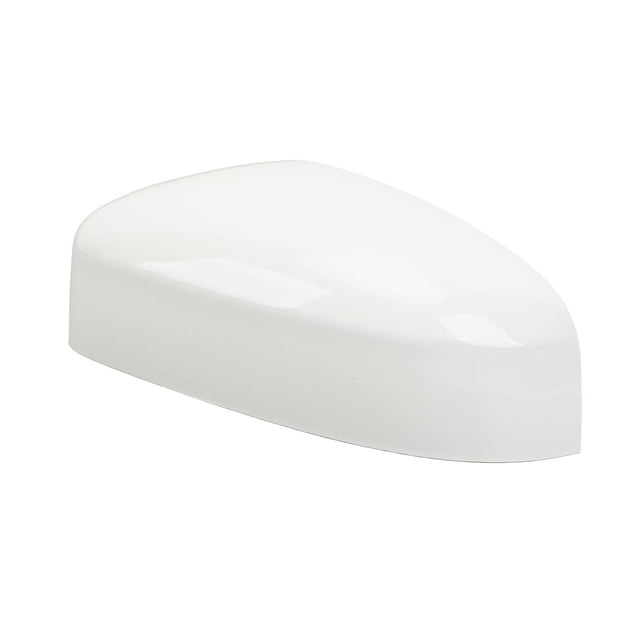 White Mirror Cap Cover , The Mirror Has Strong Durability and Believable, Protect Mirror From Collisions, Adds an Extra Layer of Guard for Longevity, Easy Installation