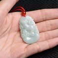 thumbnail image 4 of K-KED Chinese Natural Jadeite Jade Pendant Twelve Zodiac Animal Pendant Women Men-Dog, 4 of 6