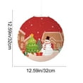 thumbnail image 3 of PEIBang 2Pcs Christmas Paper Lantern,Decorative Christmas Party Lanterns for Indoor Outdoor Decorations,Xmas Tree Holiday Party Supply, 3 of 6